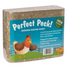 Perfect Peck Blocks for Poultry